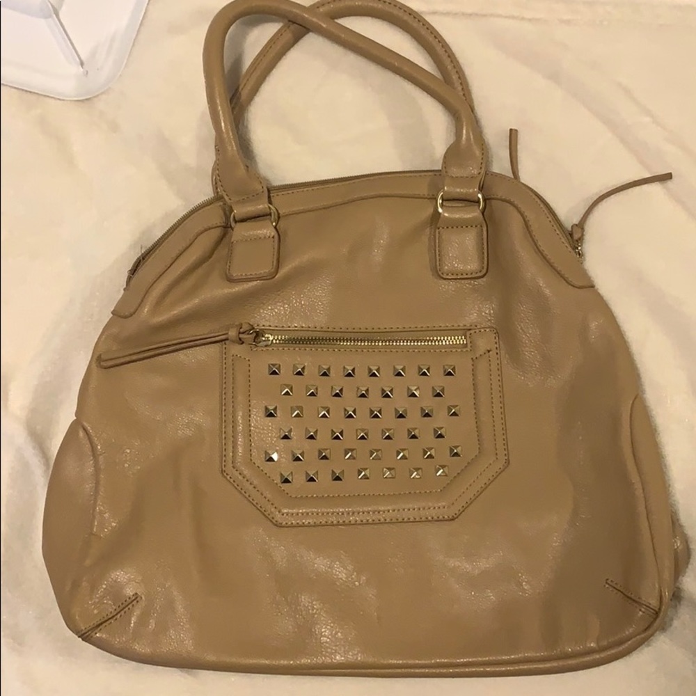 Beige Shoulder Bag